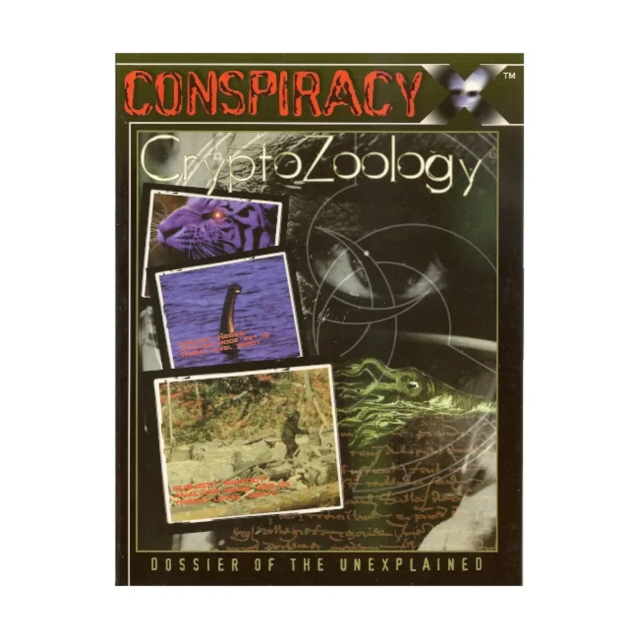 

CryptoZoology, Conspiracy X (1st Edition), мягкая обложка