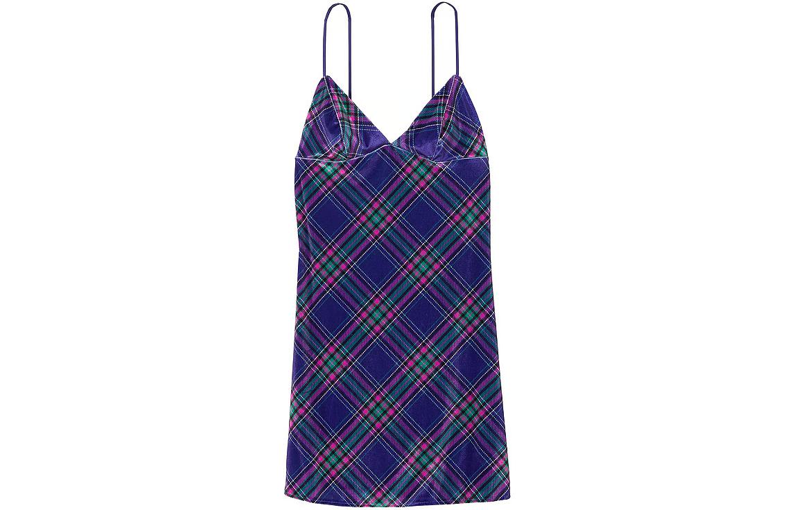 

Victoria's Secret Ночная сорочка Women's Blue Plaid
