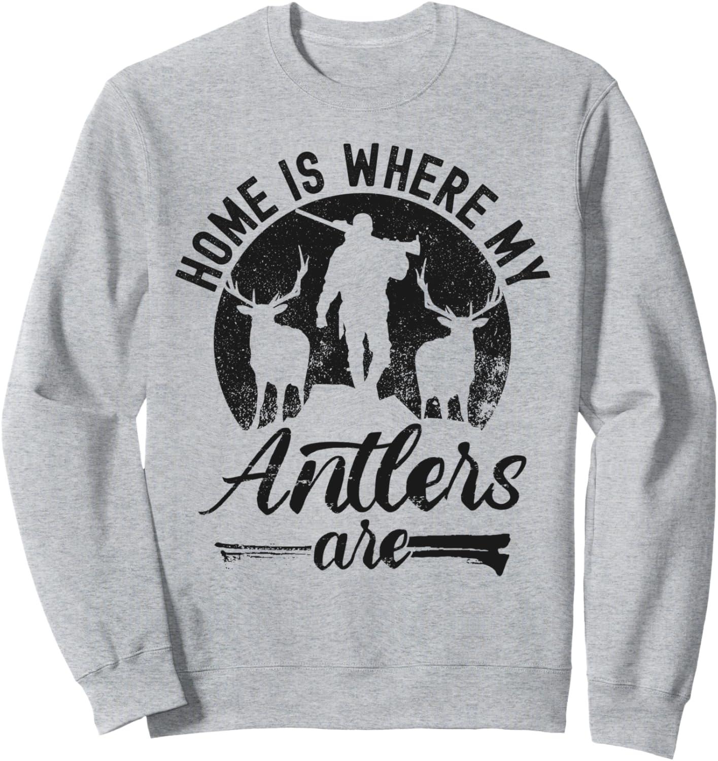 

Толстовка с винтажным принтом Охота на оленя: Дом - мои рога, серая Deer Buck Hunting Hunter Da0, Серый, Толстовка с винтажным принтом Охота на оленя: Дом - мои рога, серая Deer Buck Hunting Hunter Da0