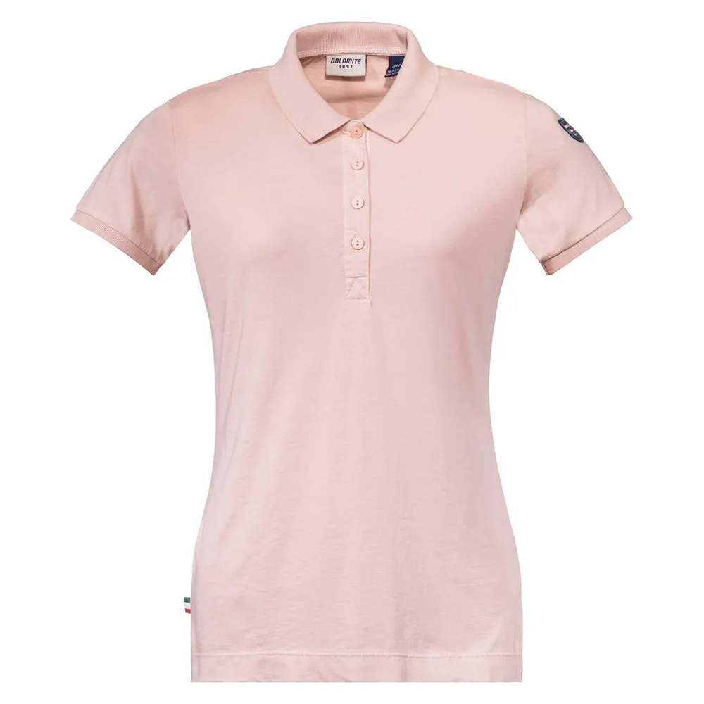 

Поло с коротким рукавом Dolomite Expedition, розовый