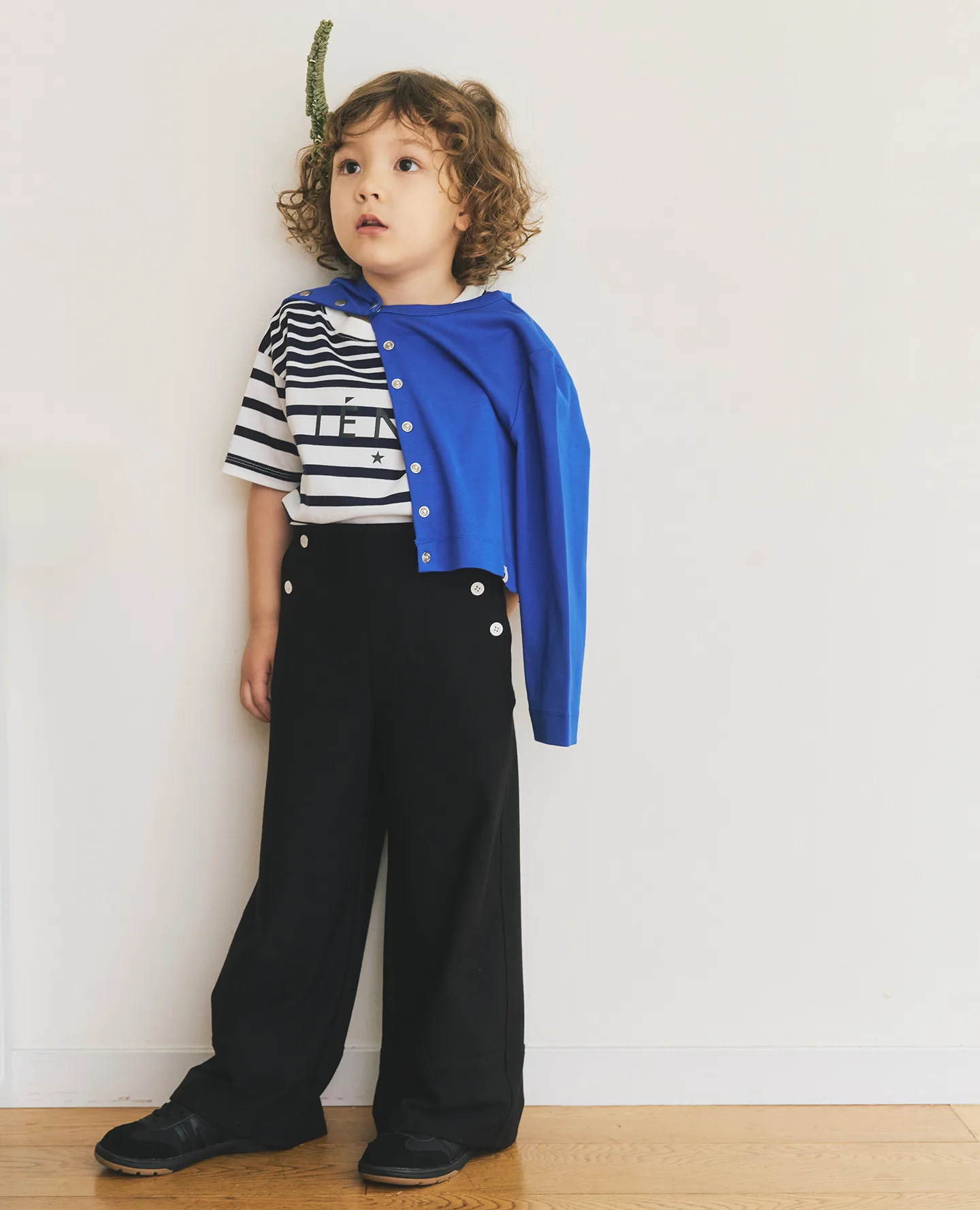 Детские штаны с охлаждающим эффектом и UV защитой IENA ENFANT Marine sky blue — фото 2