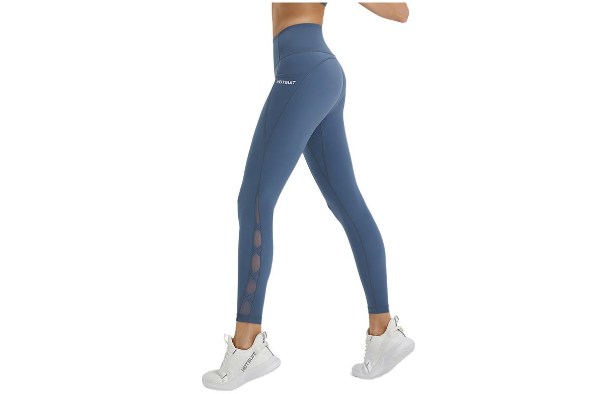 

Женские ленгсы для йоги HOTSUIT, ледяной голубой