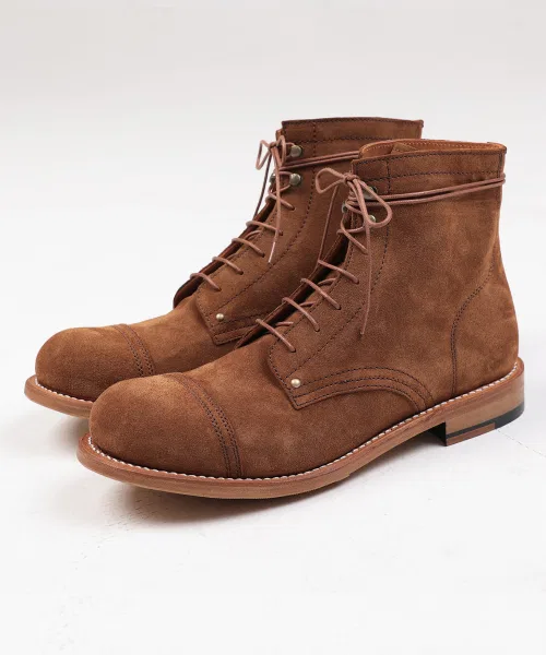Ботинки рабочие 6 дюймов Italian Suede Goodyear Welt BRENOWELT