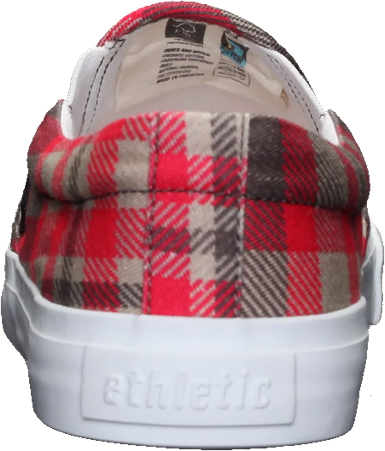Мужские низкие кеды Ethletic, Tartan Rough Rug — фото 3