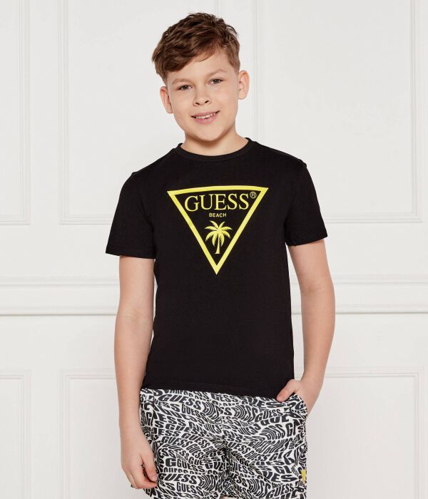 

Футболки Regular fit Guess, черный