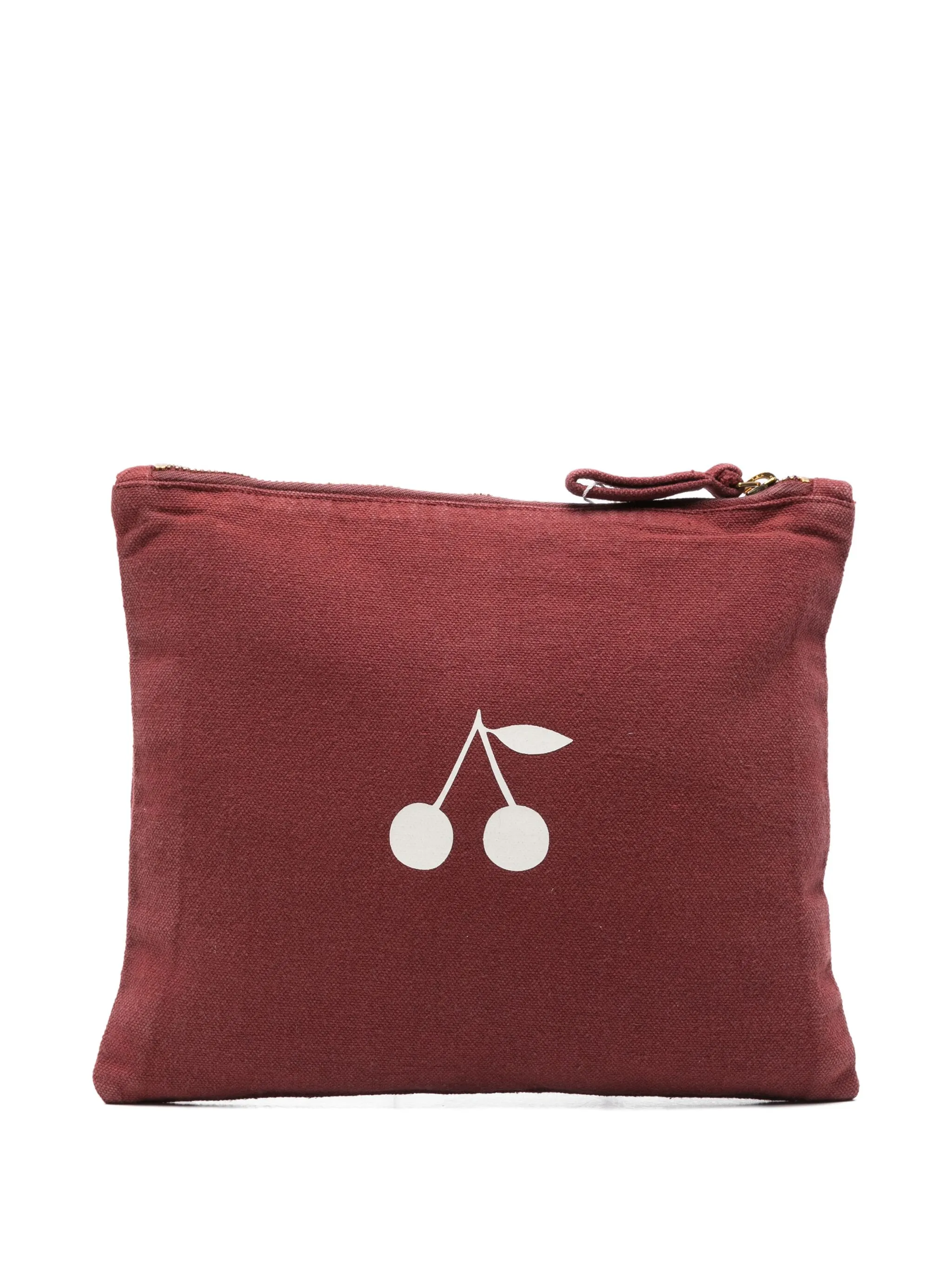 

Клатч с принтом Bonpoint, коричневый