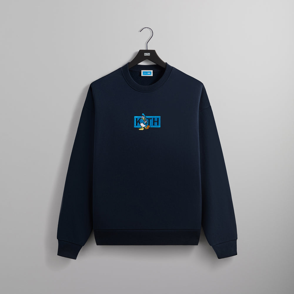 

Толстовка Disney | Kith for Donald Duck Vintage Nelson Crewneck, черный