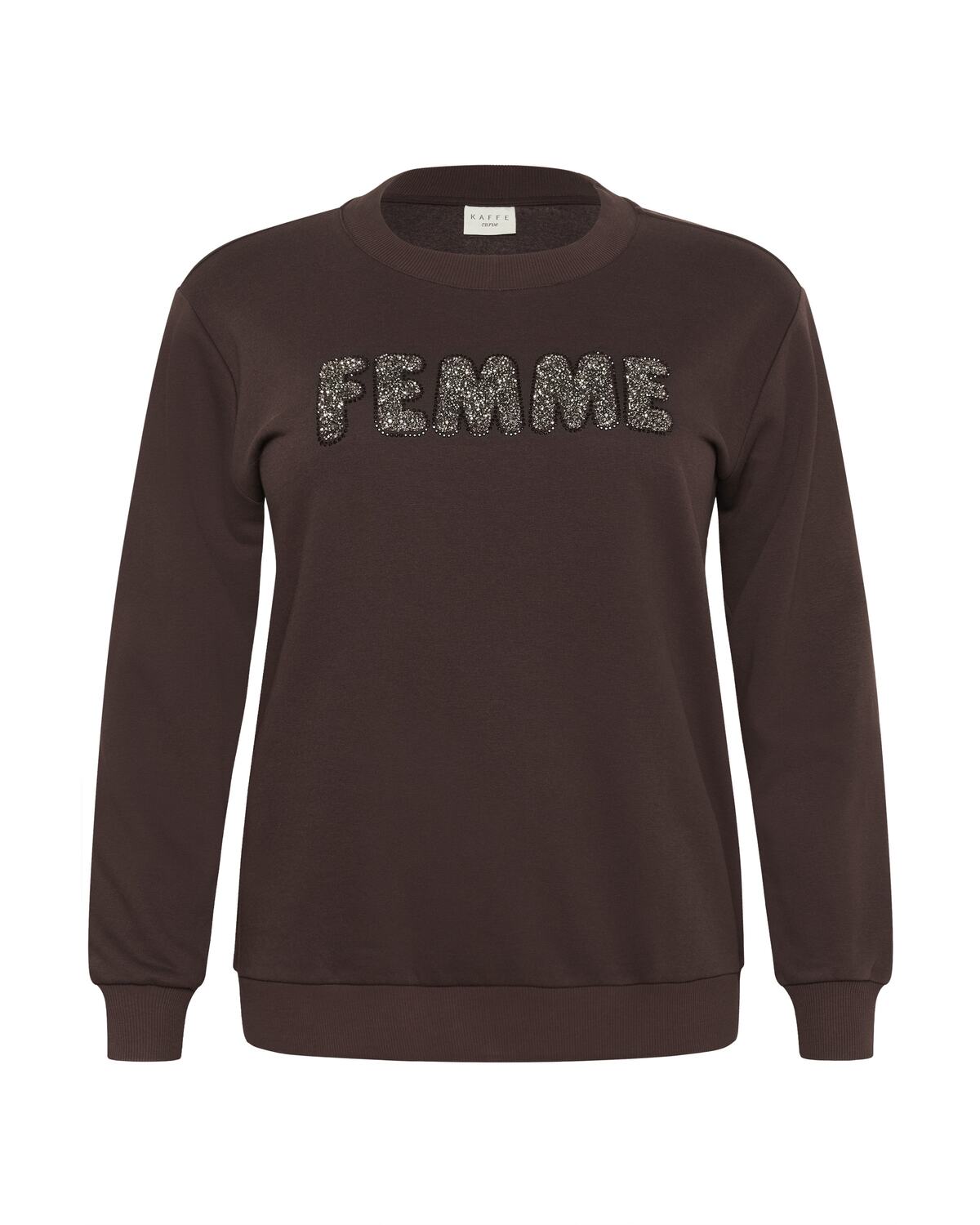 

KAFFE CURVE Свитер 'KCelise' в цвете Mocha