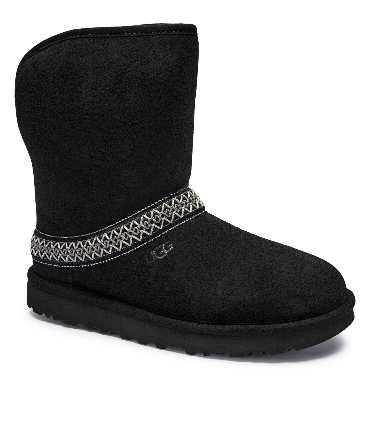 Сапоги UGG Classic Short Crescent, черный