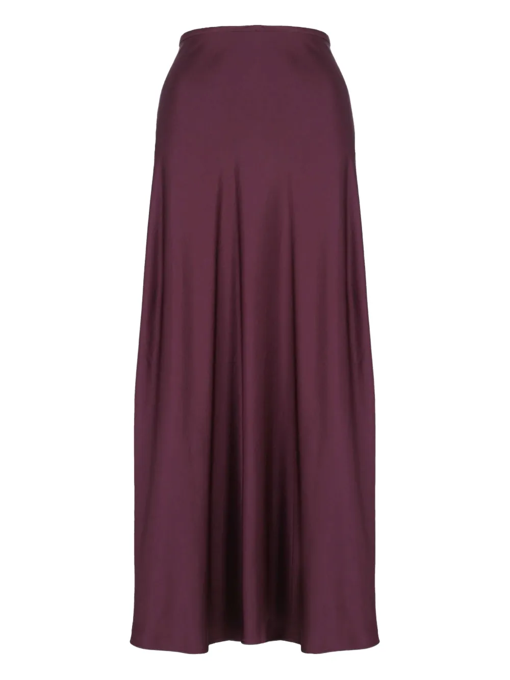 

Юбка макси с прямым подолом Federica Tosi, фиолетовый