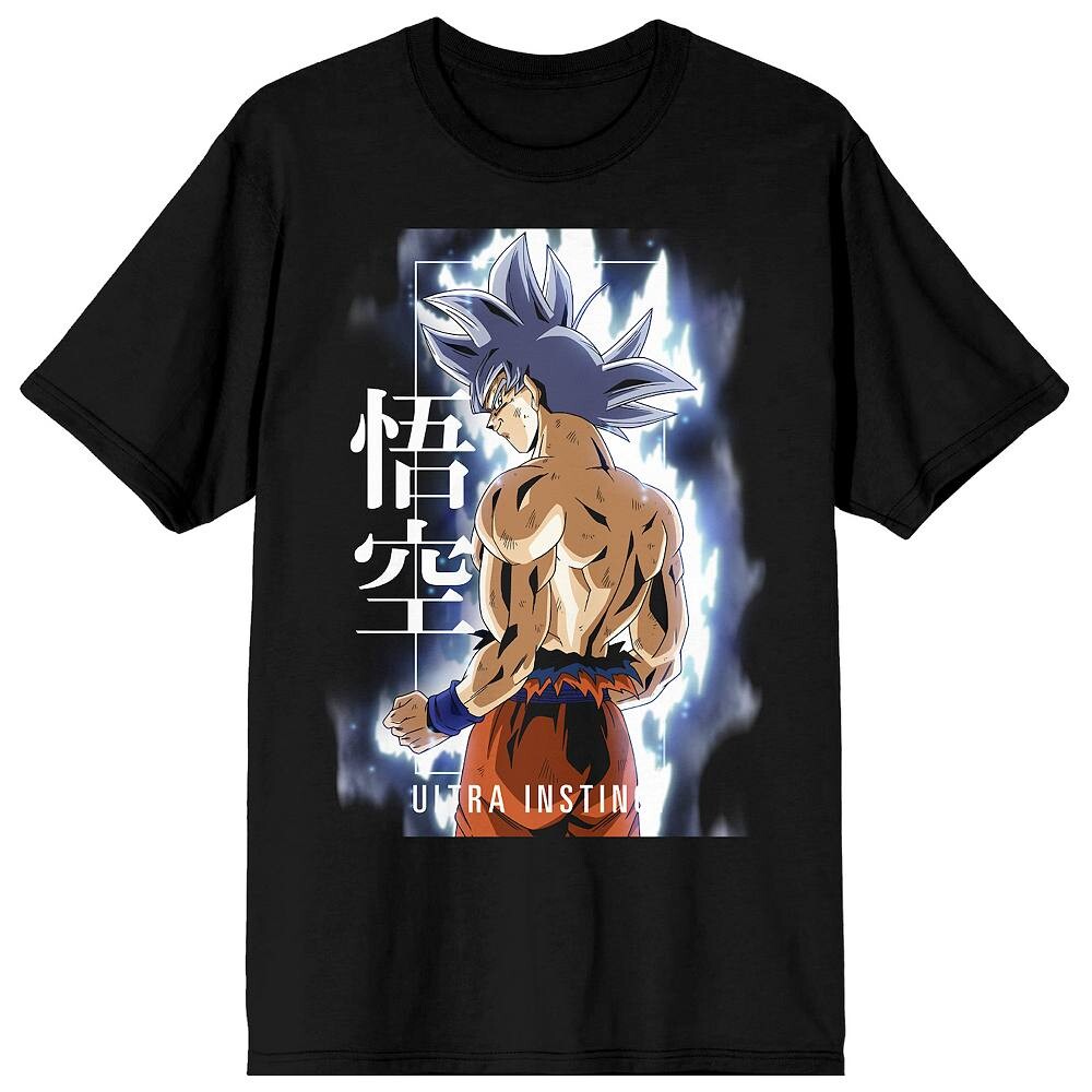 

Мужская футболка Dragonball Ball Z Instinct Licensed Character, черный
