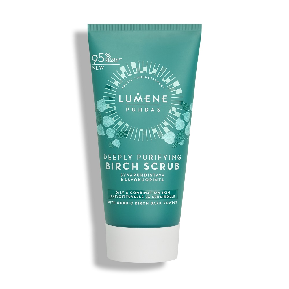 

Скраб для лица puhdas deeply purifying birch scrub Lumene, 75 мл