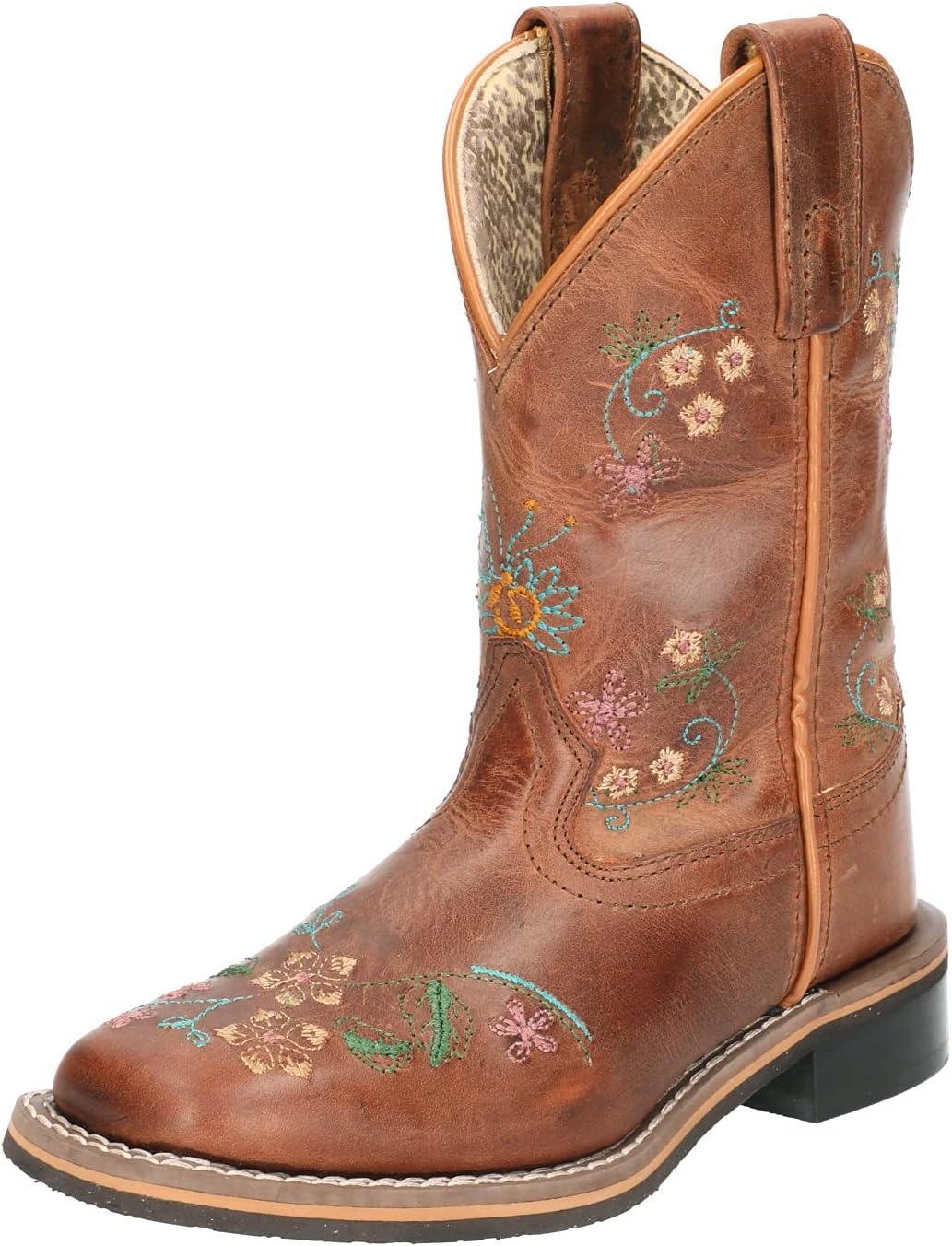 Детские сапоги Smoky Mountain Boots для девочек, детские сапоги Smoky Mountain Boots Floralie Western Boot, коричневый/бежевый — фото 3