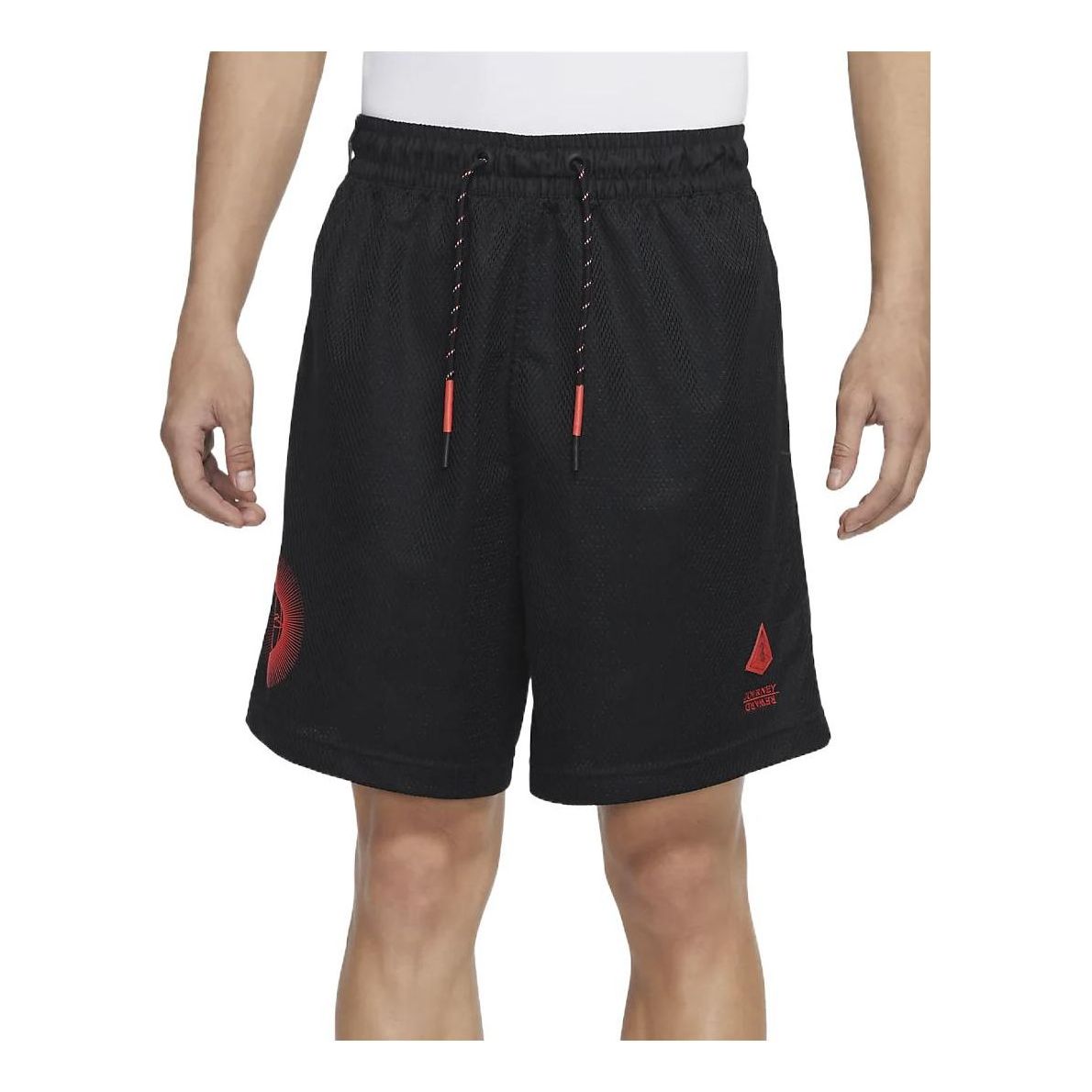 

Шорты Nike Solid Color Drawstring Casual Sports Breathable Shorts Black DA6703-010
