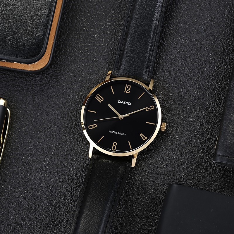 

Мужские часы Standard Series черные MTP-VT01GL-1B2 CASIO