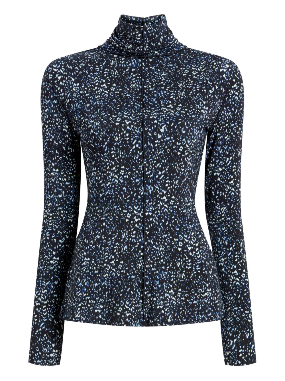 

Топ Audrey с высоким воротником Proenza Schouler White Label, синий