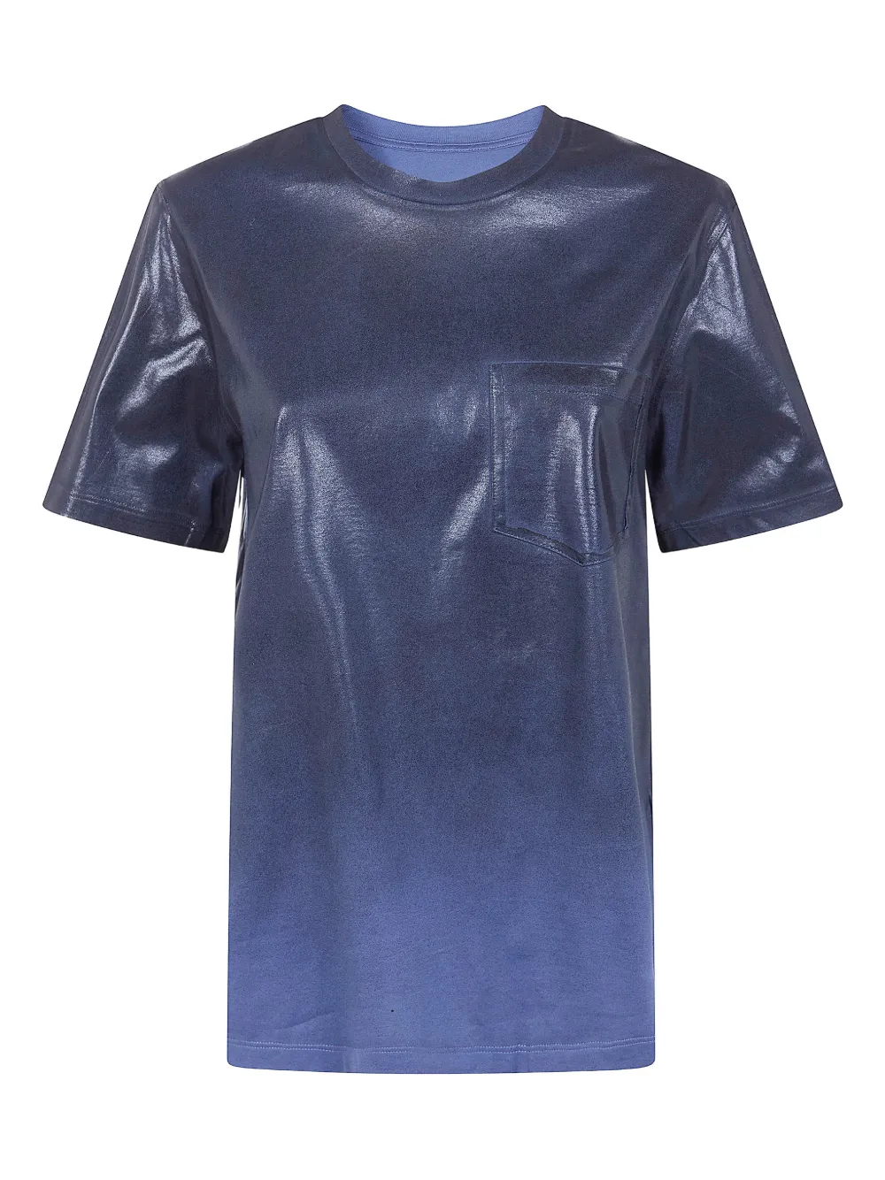 Футболка с карманом Maison Margiela, синий