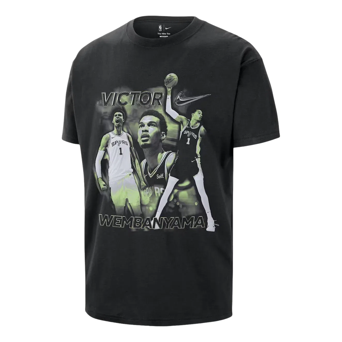 Футболка Nike NBA "Виктор Вембаньяма" II7131-010, черный