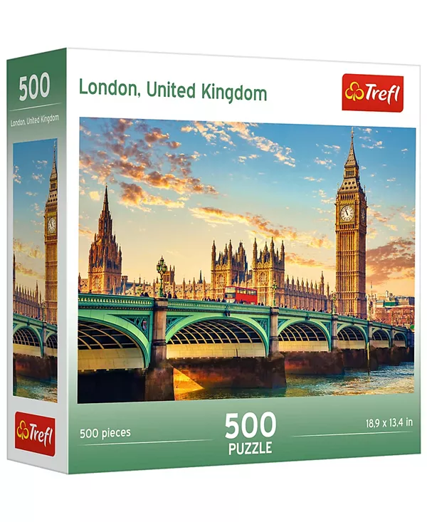 

Красный пазл из 500 деталей - Лондон, Великобритания Trefl, multi-color