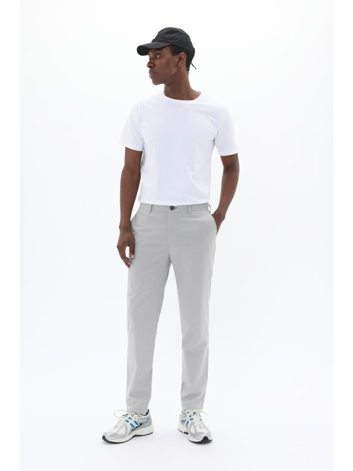 

Повседневные брюки MALiam прямого кроя из сплава меланж Matinique