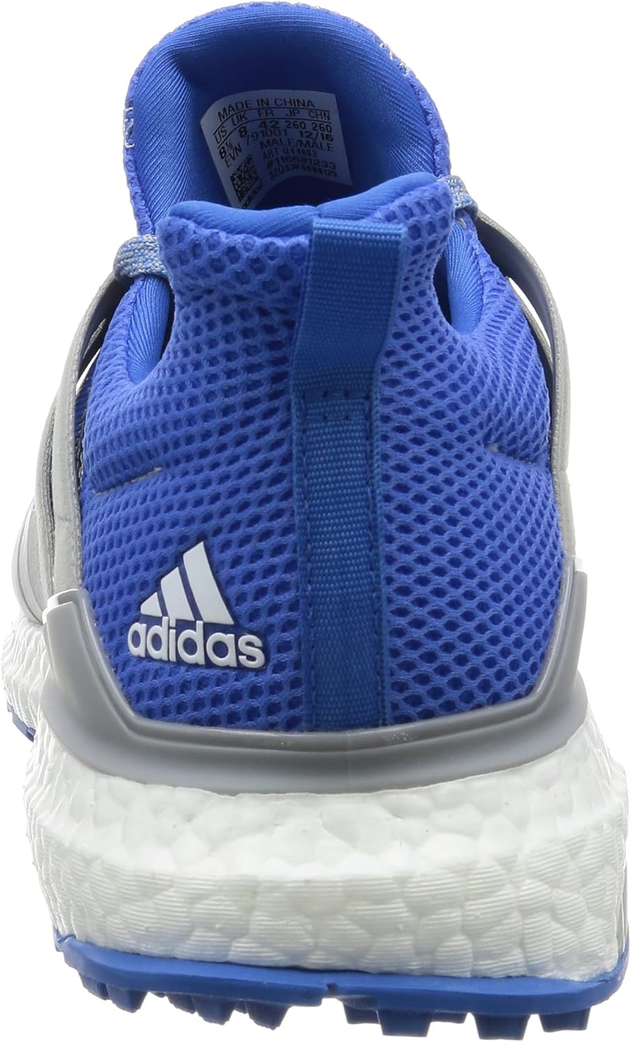 Мужские гольф-кроссовки Adidas Golf Crossknit Boost, серый белый — фото 3