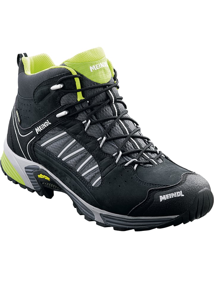 

Сапоги MEINDL Wanderschuh SX 11 Mid GTX, цвет schwarz/lemon