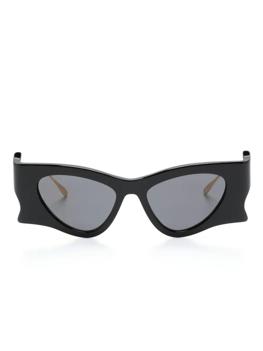 

Солнцезащитные очки в оправе 'кошачий глаз' Gucci Eyewear, черный