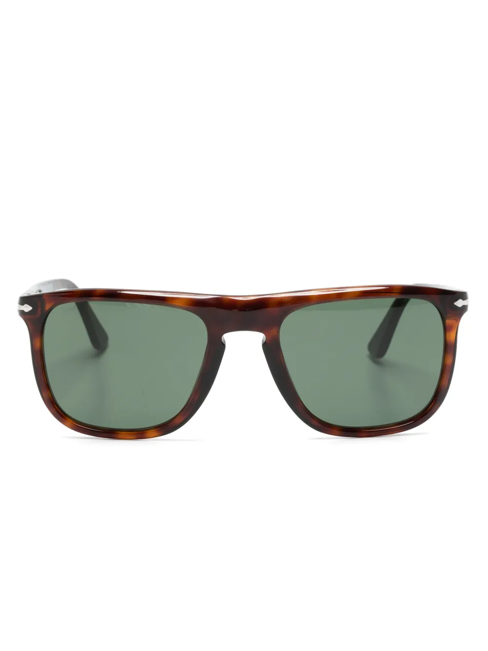 

Солнцезащитные очки-пилоты черепаховой расцветки Persol, коричневый