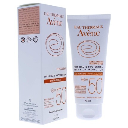 

Avene Минеральный лосьон для непереносимой кожи Spf50+, 50 мл, Avene