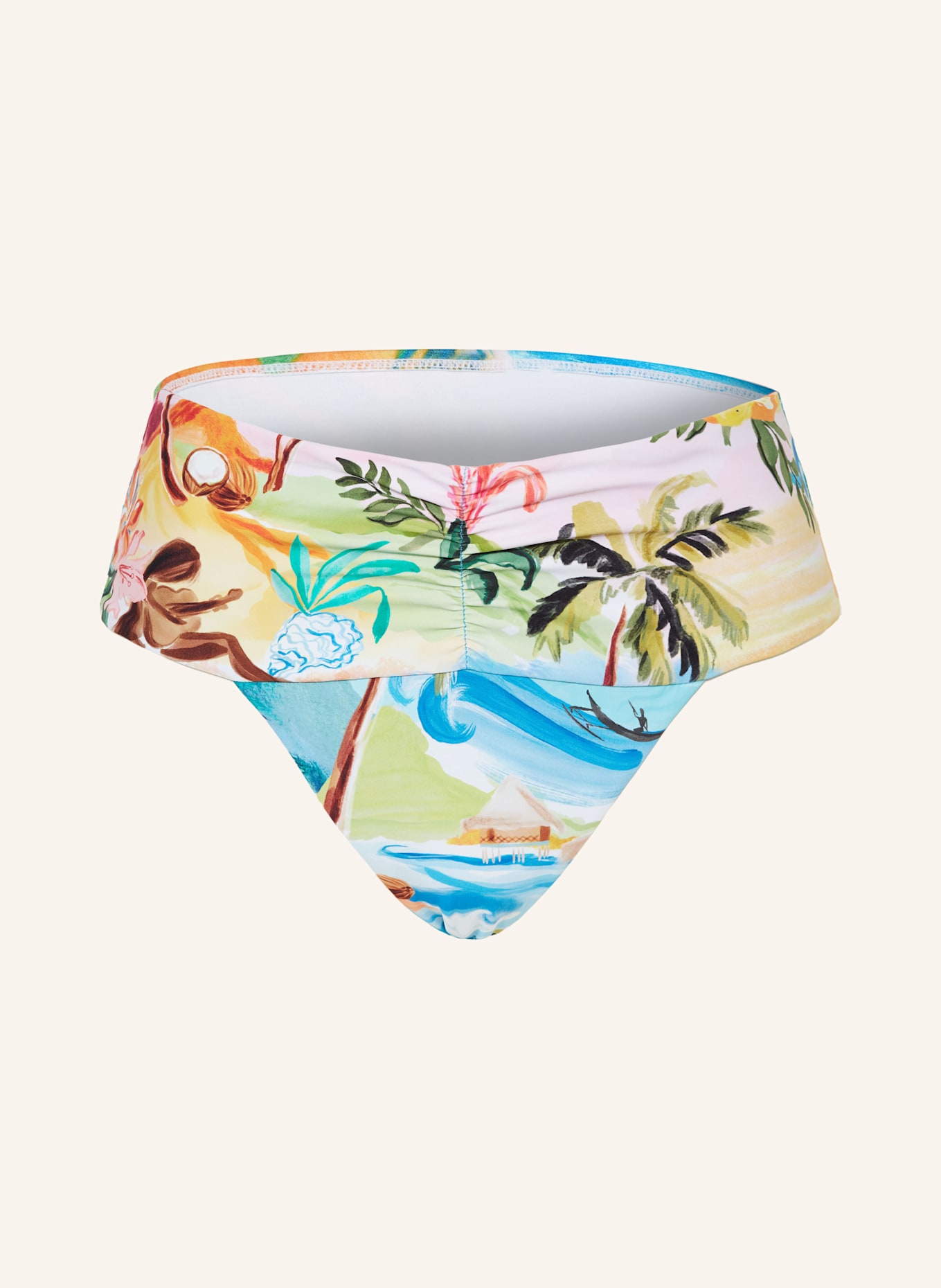 

Плавки бикини с высокой талией южно-тихоокеанский Seafolly, мультиколор