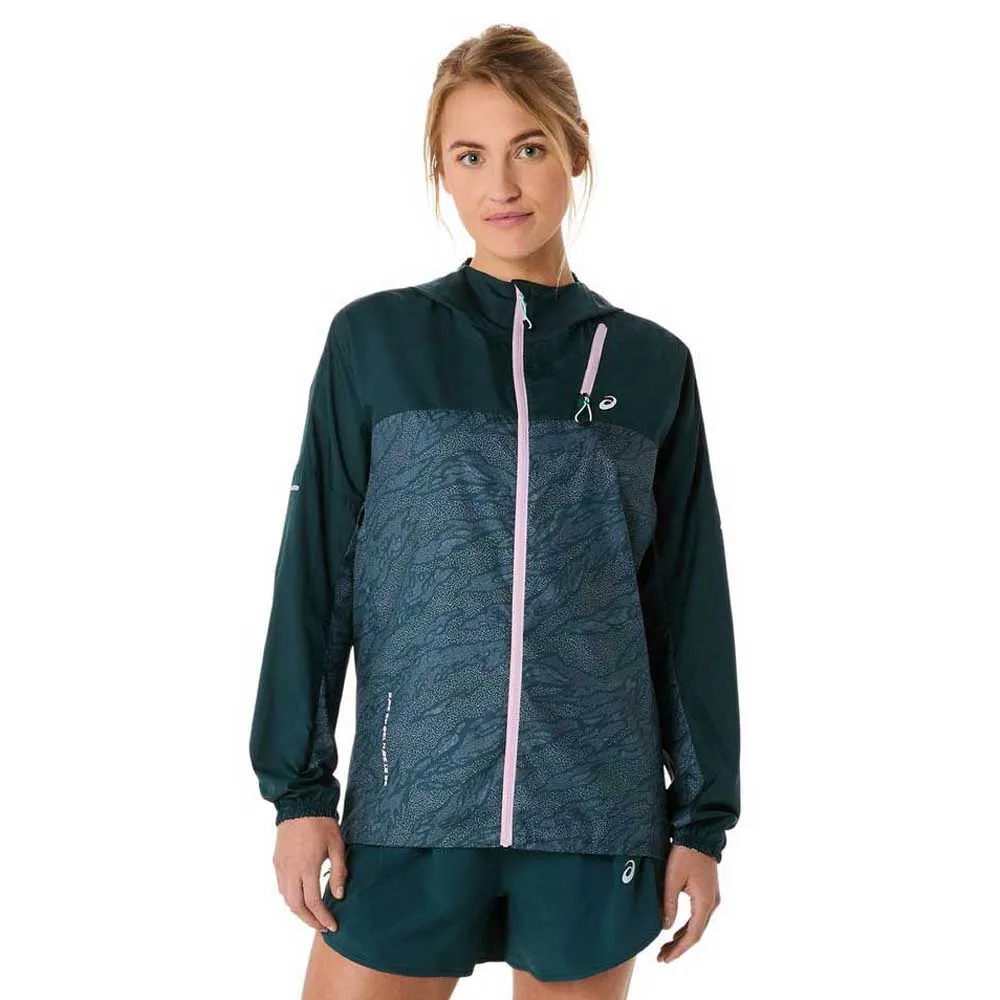 

Куртка спортивная Asics Fujitrail Packable, зеленый