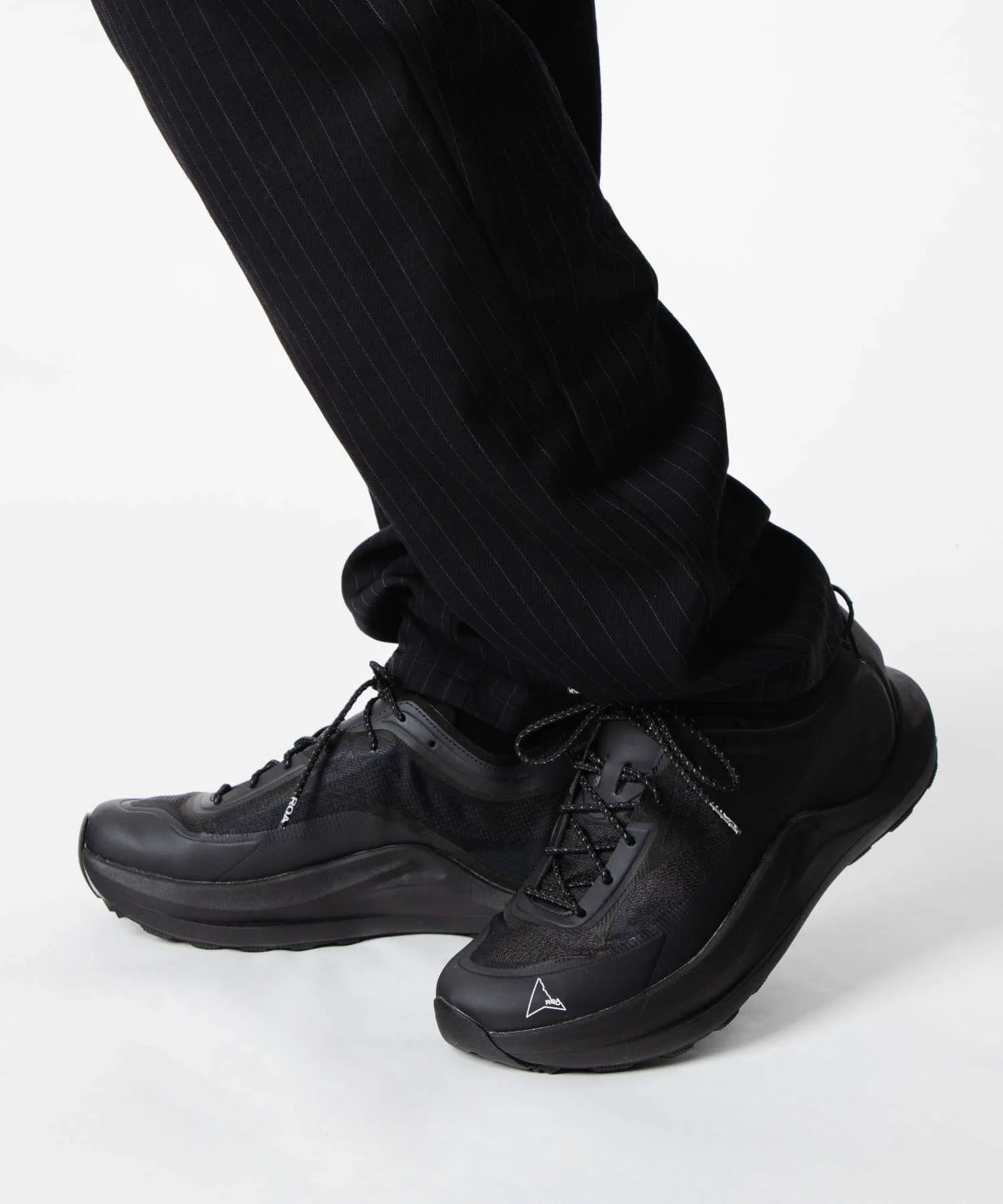 Мужские кроссовки для треккинга Vibram Sella ROA чёрные — фото 3