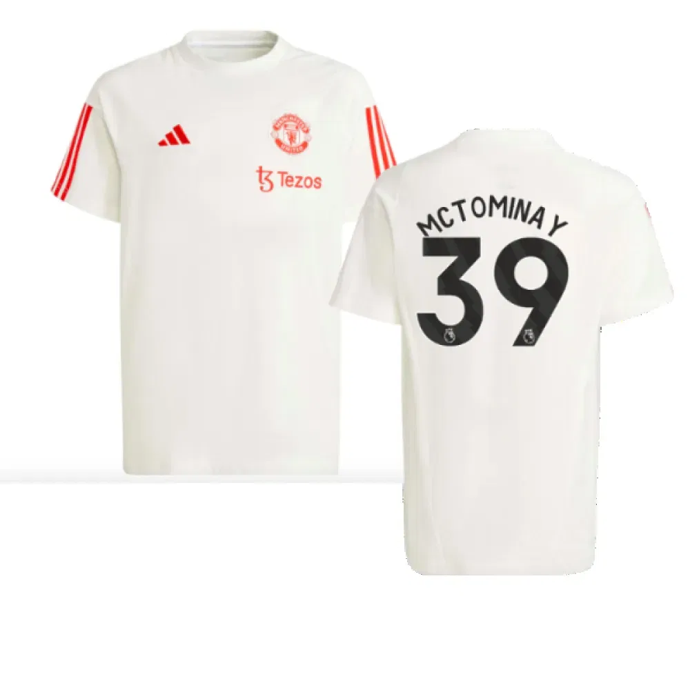 Футболка тренировочная Manchester United McTominay 39 Manchester United Fc, белый