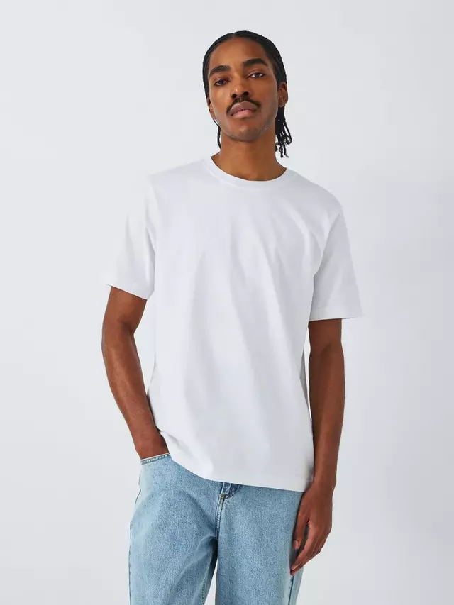 

Футболка John Lewis ANYDAY Short Sleeve Plain, белый