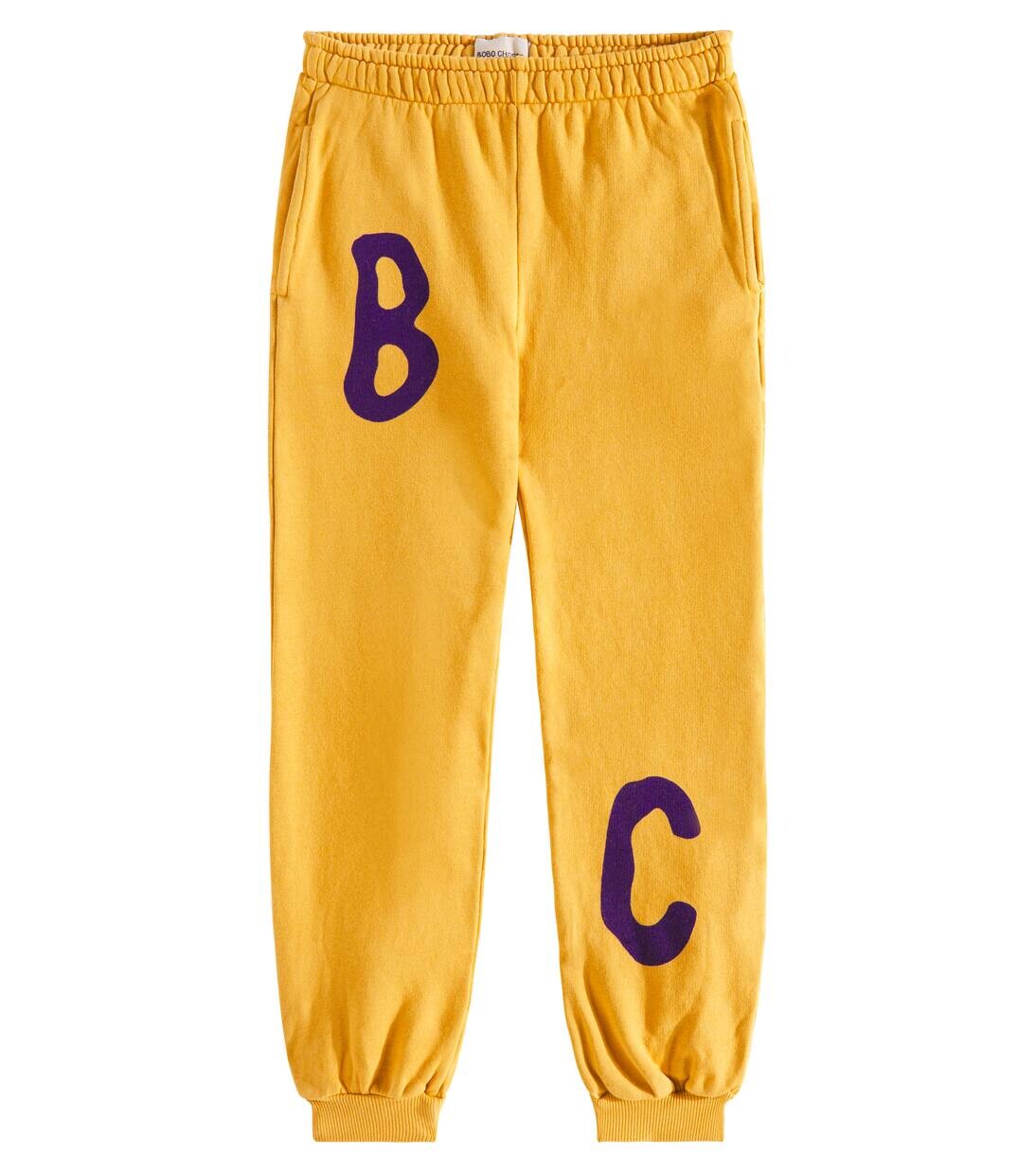 

Спортивные штаны из хлопкового джерси BC Shadow Bobo Choses, цвет curry