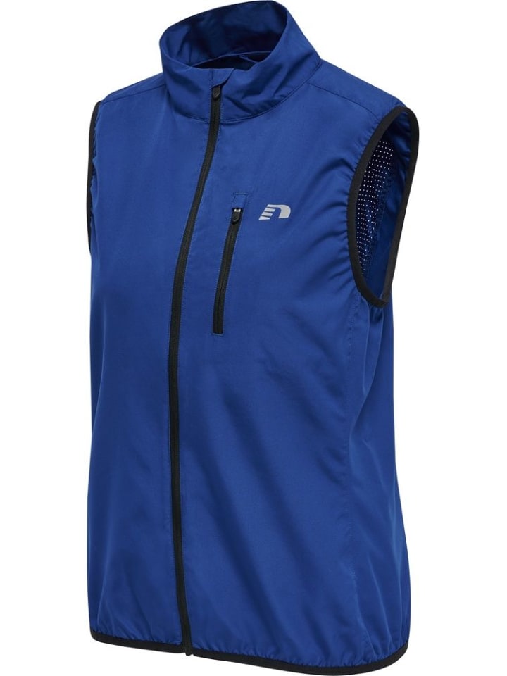 

Тренировочная куртка "Women'S Core Gilet" синего цвета Newline