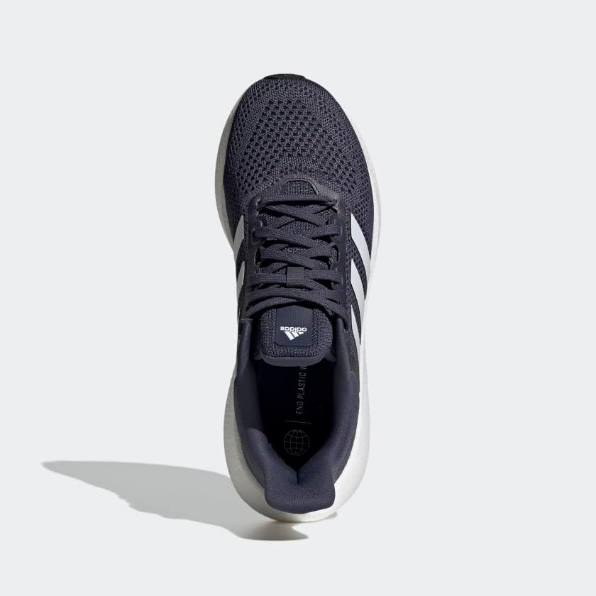 Кроссовки Adidas для взрослых унисекс Pureboost 22, белый/черный — фото 4