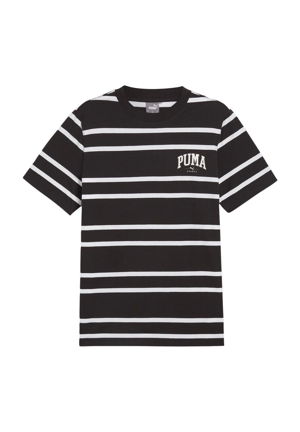 

Футболка Puma Squad, хлопок, круглый вырез, мужская PUMA, цвет 01 Puma Black