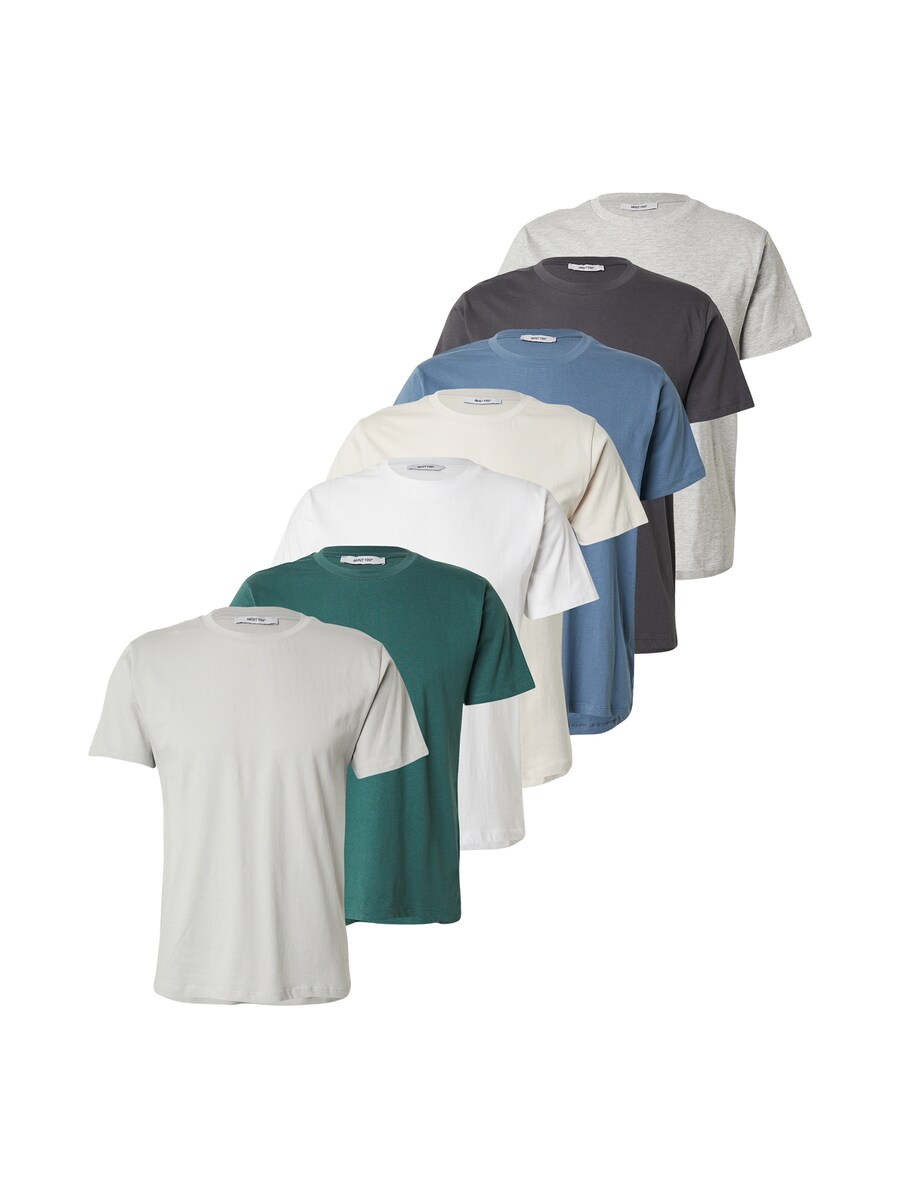 

Рубашка ABOUT YOU Jerome, цвет Light beige/Sapphire/Grey/Dark grey/mottled grey/Emerald/White