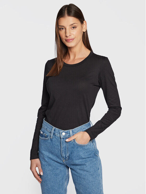 

Блуза стандартного кроя Calvin Klein, черный