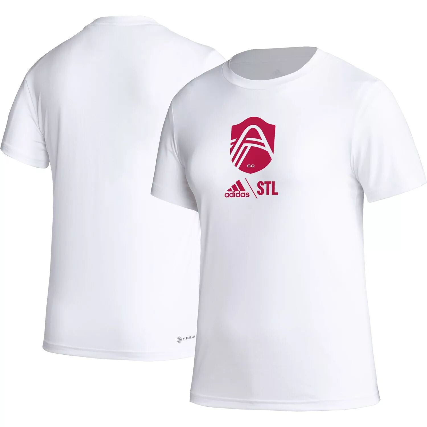 

Женская футболка adidas White St. Louis City SC AEROREADY Club Icon adidas