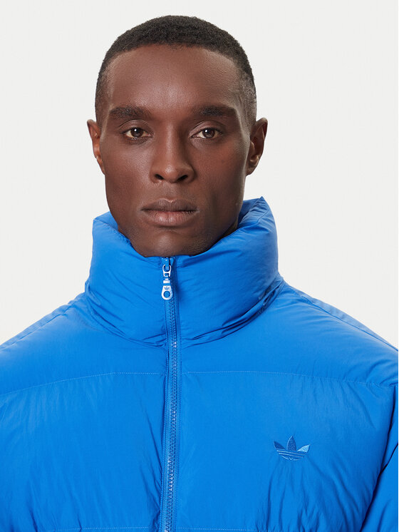 Зимняя куртка slim fit JX4088 Adidas, синий — фото 4