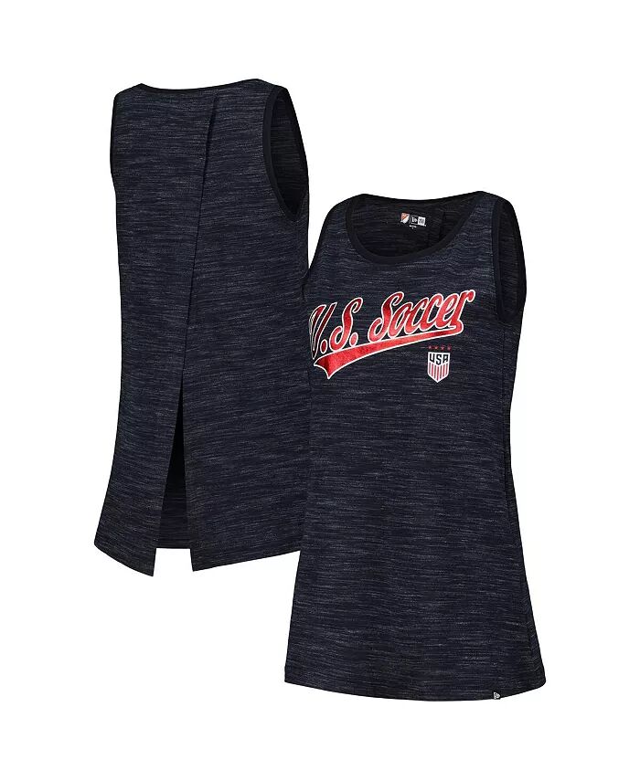 

Женская спортивная майка New Era Navy USWNT с перекрестными узорами на спине 5th & Ocean