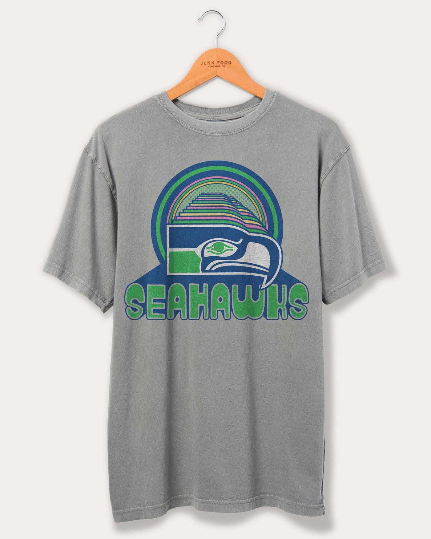 

Футболка NFL Infinite Vibe Seahawks Flea Market Junk Food Clothing, цвет graphite