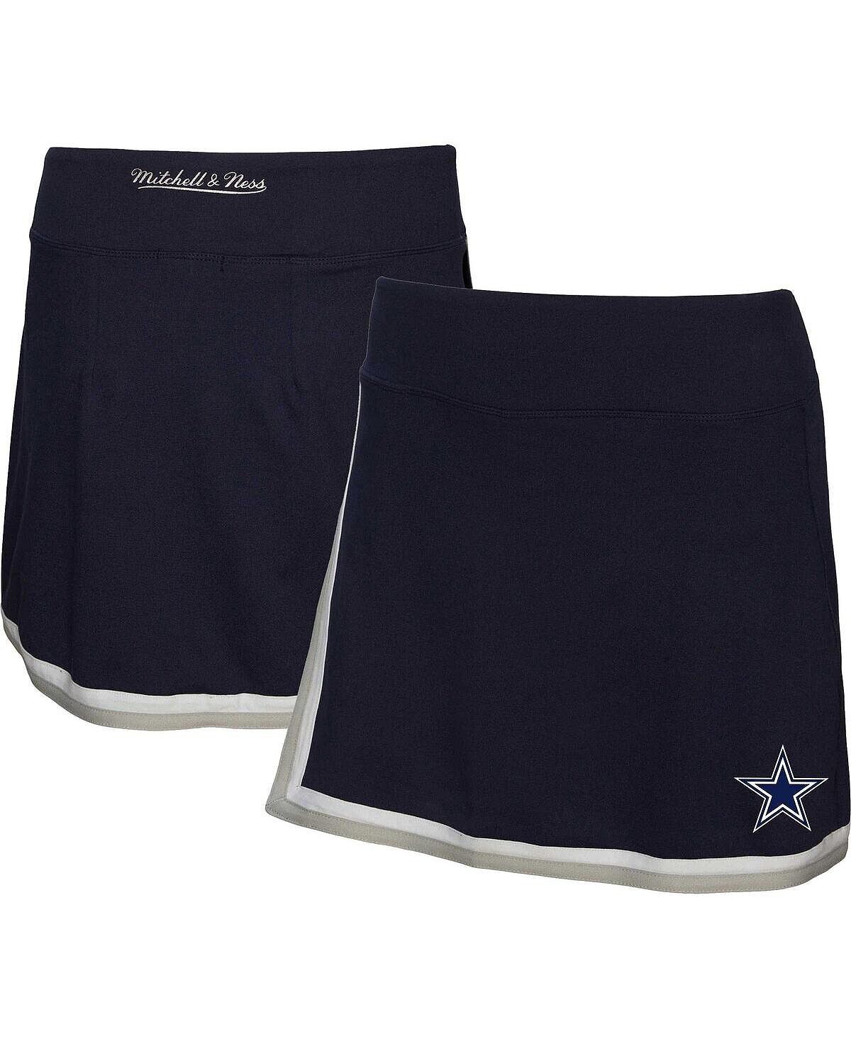 

Женская темно-синяя юбка Dallas Cowboys Mitchell & Ness, темно-синий