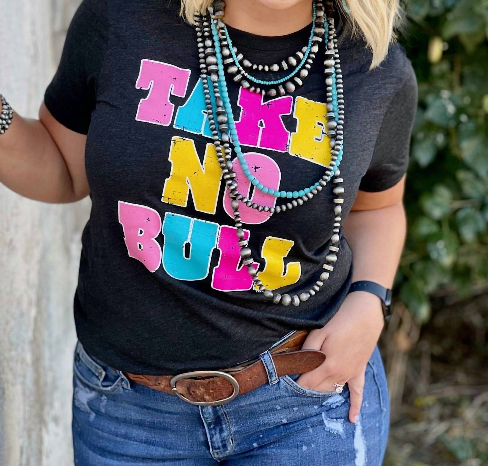 

Футболка женская Texas True Threads, цвет charcoal