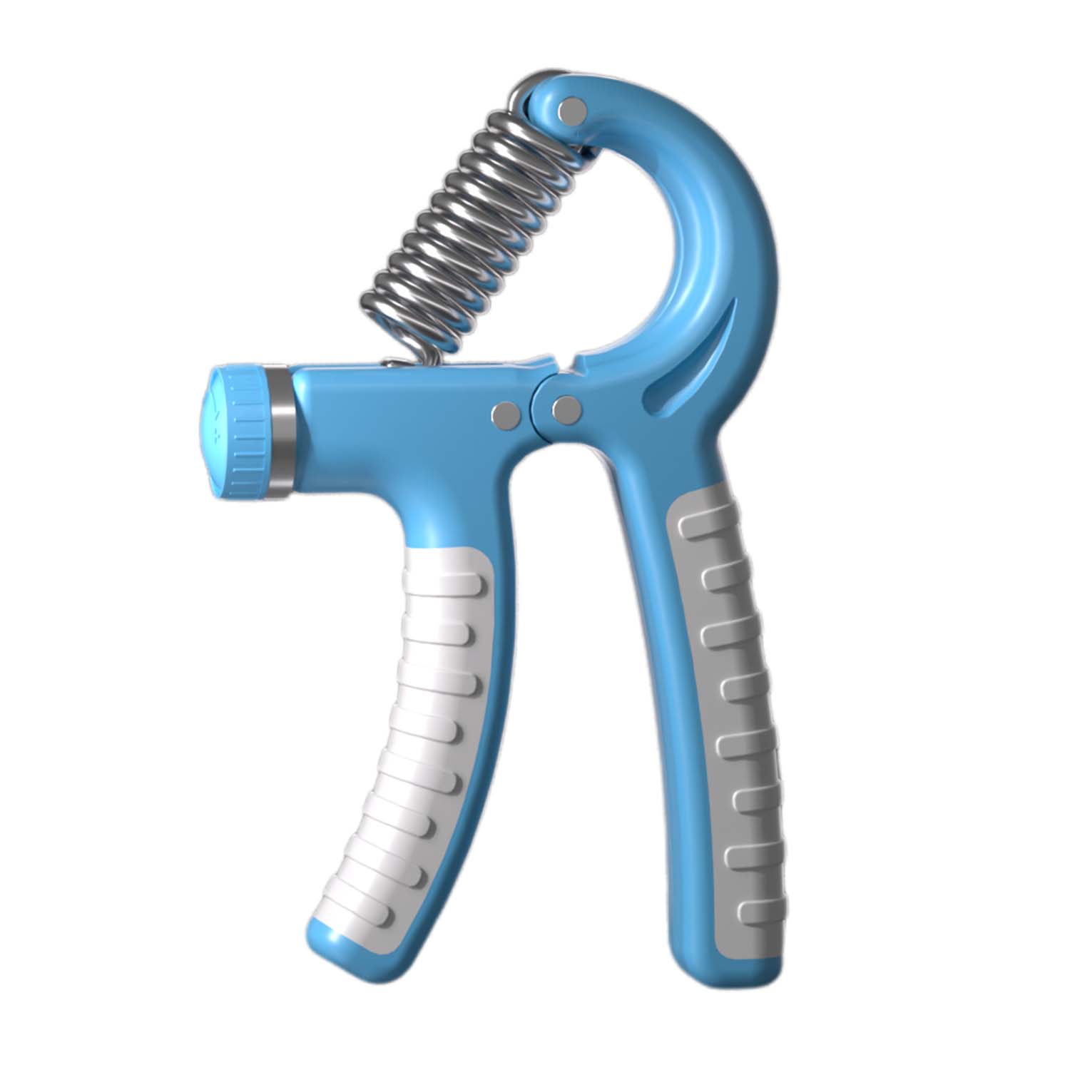 

R-образная рукоятка для профессиональной тренировки силы рук, реабилитационных упражнений, фитнеса и снятия стресса DEERWAY, delux синий[standard rubberized non-counting]