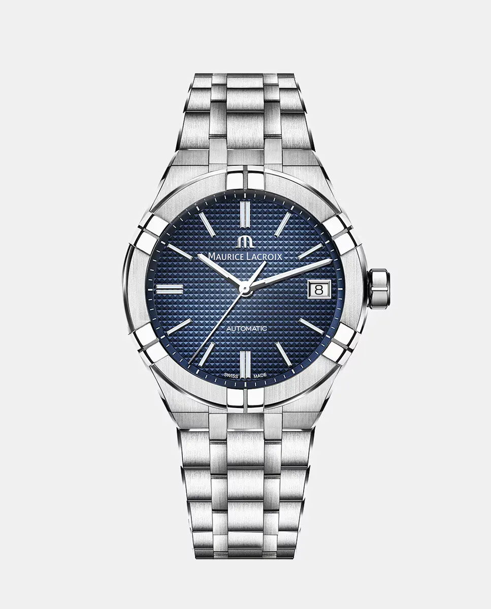 

Aikon AI6007-SS002-430-1 Автоматические мужские часы из стали Maurice Lacroix, серебряный