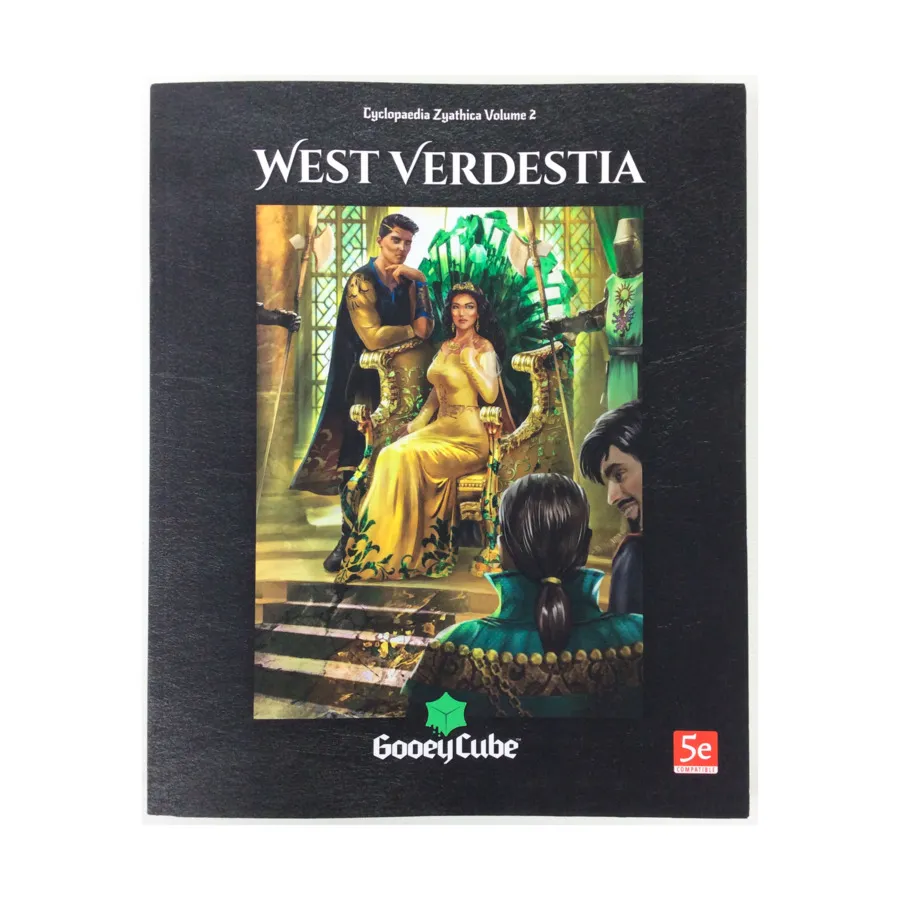 

Cyclopaedia Zyathica Vol. 2 - West Verdestia, World of Zyathe RPG (5e), мягкая обложка