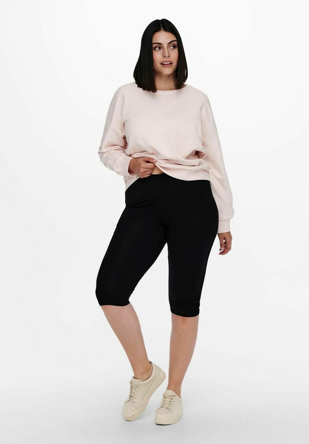 

Брюки 2-ER PACK STRETCH Leggings ONLY Carmakoma, черный деним